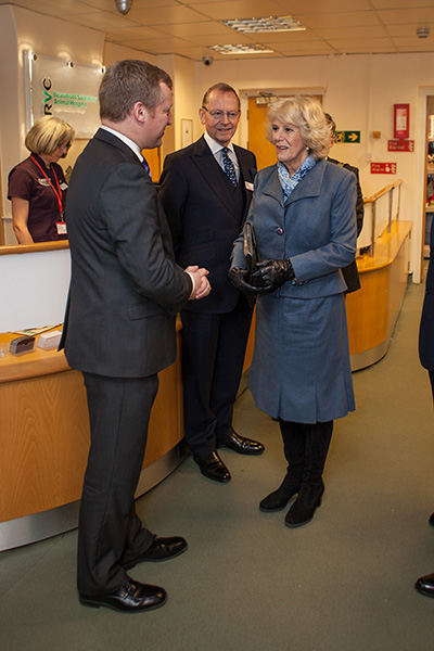 HRH The Duchess of Cornwall visits the Royal Veterinary College